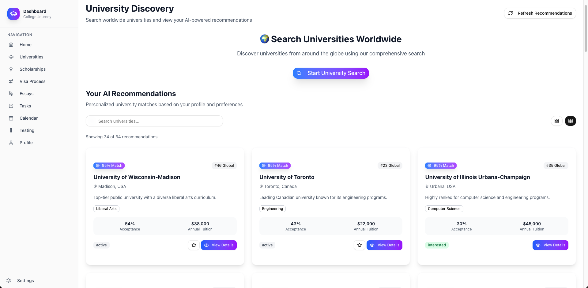 Jamaicho — Student Admissions Platform - Image 1